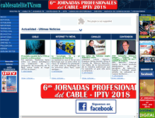 Tablet Screenshot of cablesatelitetv.com